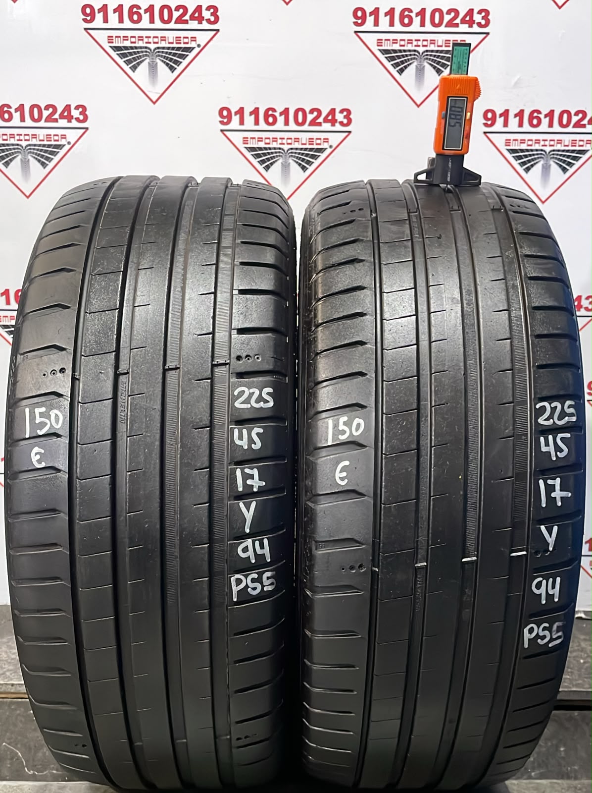 MICHELIN PILOT SPORT 5 USADO  225/45 R17 94 Y